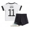 Officiële Voetbalshirt + Korte Broek Duitsland Mario Gotze 11 Thuis WK 2022 - Kids